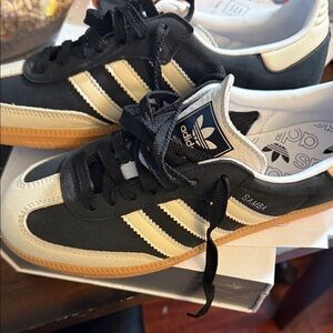Adidas Samba Black and White Sneakers